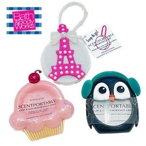BATH & BODY WORKS | RARE- Retired Car ScentPortable Fragrance Clips | Set of 3